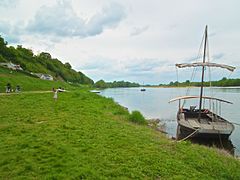 Gabare à Chaumont-sur-Loire