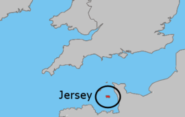 Localização  Bailiado de Jersey