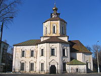 Собор тверського Отроча монастиря (1720-ті) — типовий приклад провінційного бароко