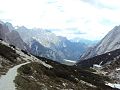 La valle e il rifugio Galassi