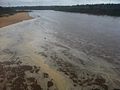 Vatrak river in the morning- rainy season