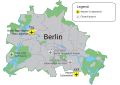 Airports in berlin map