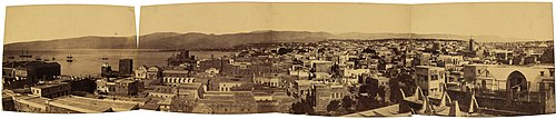 A panorama of Beirut dating back to the 19th century.
