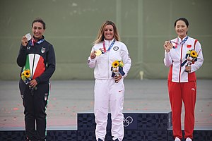 Medalhistas da prova