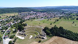 Skyline of Mandeure