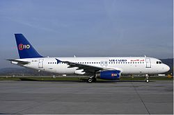 Airbus A320-200 der Air Go Airlines