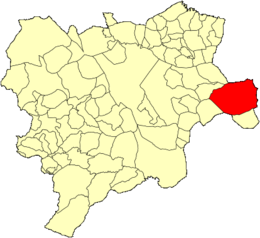 Almansa – Mappa