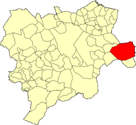 Kaart van Almansa