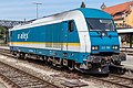 223 066, eine der ALEX-Loks, in Lindau