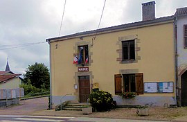 The town hall in Ambiévillers