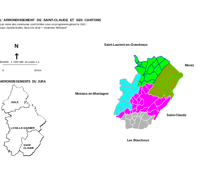 Arrondissement Saint-Claude.svg