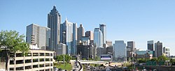 Skyline del centro di Atlanta