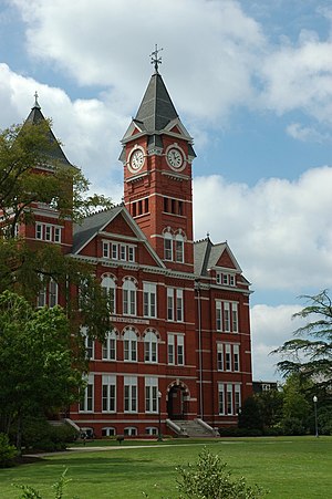 Auburn University's Samford Hall; taken Septem...
