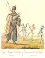 Maďarský verbuňk, mužský tanec, 1816