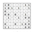 Solved binary puzzle