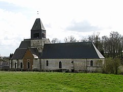 L'église Saint-Nicolas vue du nord