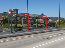 R-net-busstop Vijfhuizen of busline 300 (former Zuidtangent)