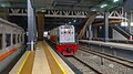 One of the locomotives at Padalarang Station