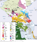 Altaic and Uralic languages spoken across Russia