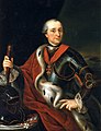 Charles Marie Raymond (1721 † 1778), fils du précédent, 5e duc d'Arenberg, 11e duc d'Arschot, chevalier de la Toison d'or (1757), Grand'croix de l’Ordre de Marie-Thérèse.