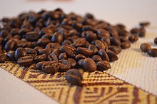 Coffee beans from Ethiopia Coffee beans ethiopia culture africa fabric.jpg