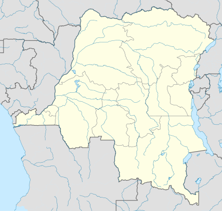 Location map Kongo Demokratik Cumhuriyeti