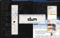 The dwm tiling window manager