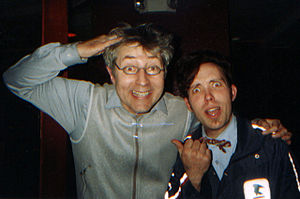 Emo Philips (left) and Danny Norton at the Go ...
