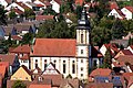 Katholische Pfarrkirche mit Kirchhof