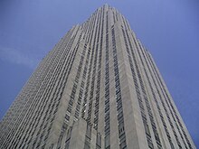 Setbacks on 30 Rockefeller Plaza, as specified by the 1916 Zoning Resolution