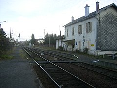 Direction Saint-Dié-des-Vosges, avant les travaux de simplification de 2020