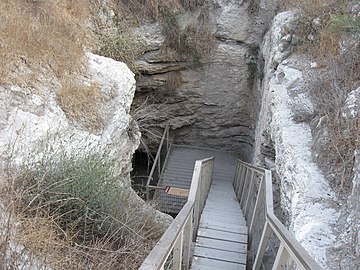 Gezer - Eingang zum Wassertunnel