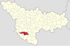 Location in Timiș County