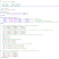 VHSIC Hardware Description Language (VHDL) file colored with NotePad++ VHDL shell showing the hardware description language of this circuit