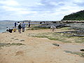 Hoshizuna-no-hama (Star Sand Beach): Beachcombers looking for star-shaped sand grains