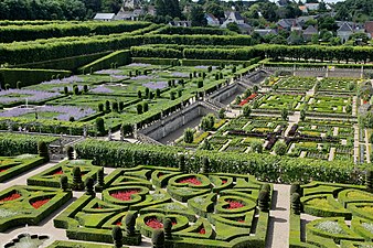 Jardins du château de Villandry.