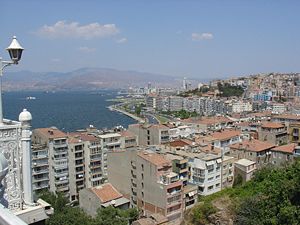 View of İzmir (Izmir, Smyrna), Turkey, as seen...