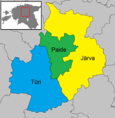 Plan prowincji Järva