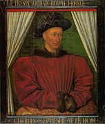 Jean Fouquet Retrat de Carles VII, rei de França