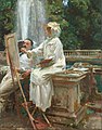 John Singer Sargent, The Fountain Villa Torlonia Frascati Italy