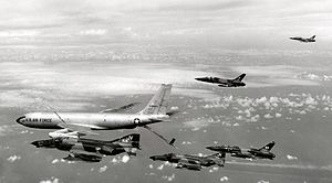 KC-135A refueling Wild Weasel team Oct 1972.jpg