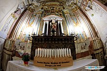 L'altare dedicato a Santa Maria regina d'Orsoleo