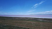 Lake Tuz seen from the road