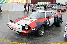 Photographie de la Lancia Stratos HP Pirelli