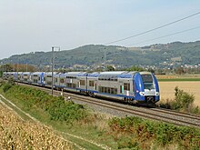 UM 3 de Z 24500 sur la liaison Lyon - Grenoble