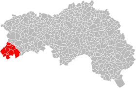 Localisation de Communauté de communes du Bocage de Passais-la-Conception