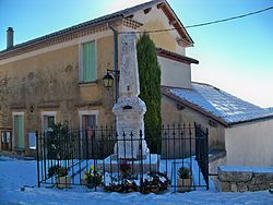 Skyline of Ferrassières