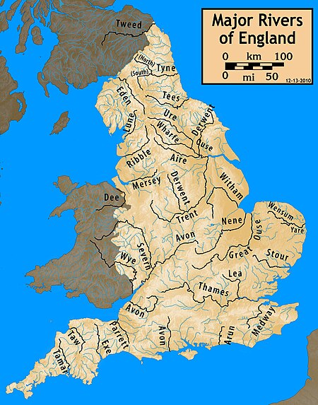 List of rivers of England From Wikipedia the free encyclopedia