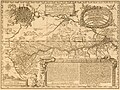 Mapa del Río Amazonas por Samuel Fritz, 1707. Incluido en la Relation abrégée d'un voyage de La Condamine en 1745.
