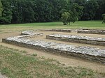 Ruins at Mikulčice Archaeopark